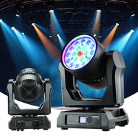 Al Aire Libre 19x20W cabeza móvil Zoom RGBW LED Halo Aura Wash Beam IP65 impermeable para Eventos Fiestas bodas DMX Control por DJ Disco