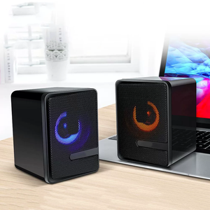 Dust-proof New Trending Wired Audio System RGB Light Desktop Wired 2.0 USB Laptop/PC <strong>Computer</strong> <strong>Speakers</strong> for Gaming - Product Image 2