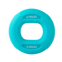 Anillo de silicona Hand Grip Fitness Fingertip Power Trainer para fuerza muscular mejora la fuerza de los dedos
