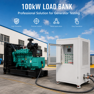 Banco di Carico Resistivo da 100kW per Test Generatori e UPS, 380V 480V Trifase AC, Apparecchiatura di Carico Fittizio per Settore Marino, Banco di Carico a Resistenza da 100kW - Product Image 1