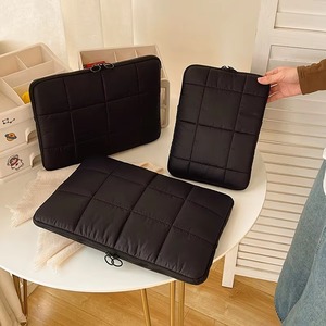 Funda Acolchada de Lujo para Laptop, Funda Impermeable de Nailon para Tablet, para <span class=keywords><strong>MacBook</strong></span> Air <span class=keywords><strong>Pro</strong></span> <span class=keywords><strong>13</strong></span> 14 15 Pulgadas, Fabricante Mayorista - Product Image 1