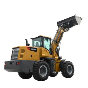 High Performance 35c Mini Dumper Loader 9 Ton Wheel Loader With Snow Plow Blade Attachment