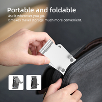Support de téléphone portable pliable, support de tablette de bureau entièrement réglable, compatible avec iPad Pro/Air/Mini iPhone Pro/Max/Plus