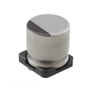 Condensateur à montage en surface Manufacturer Channel 330 uF CAP ALUM 330UF 20% 35V SMD UWZ1V331MCL1GS - Product Image 1