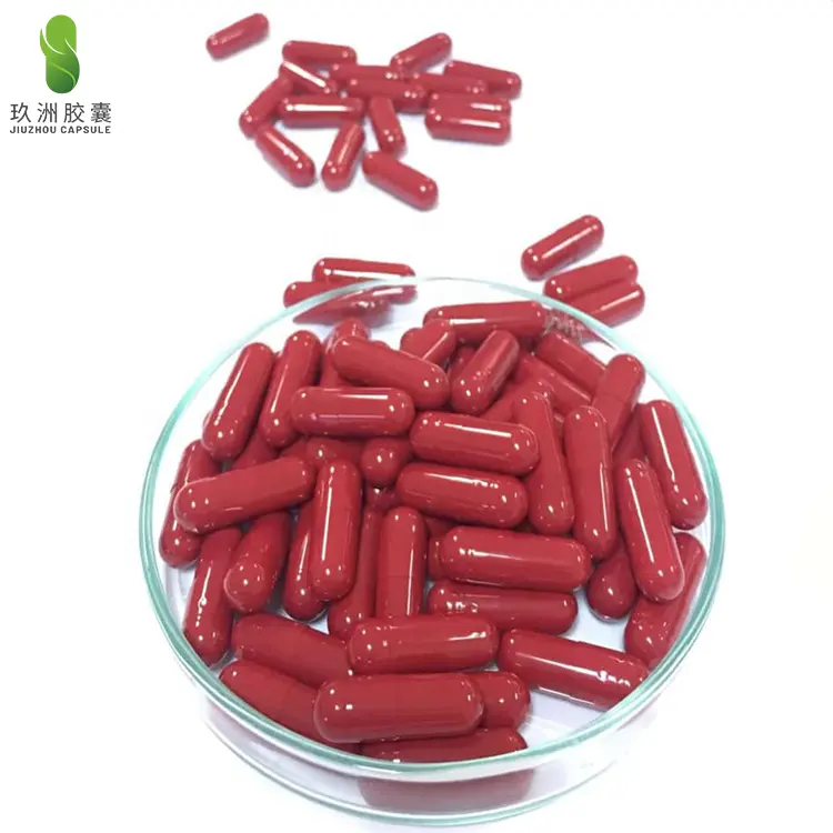 2024 Cheap Price All Size Custom Logo Maca Drugs Capsule Pharma Pharmaceutical Packaging Empty Pill Gelatin Capsules Size 1