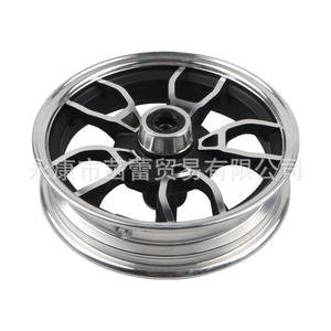 Nuevas Llantas Delanteras de Aluminio Plateado de 8 Pulgadas para Vehículos Eléctricos, Accesorios para Motocicletas, Llantas Modificadas con Freno de Tambor - Product Image 3