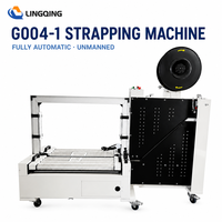 Machine de cerclage entièrement automatique G004-1 multi-bandes (1 à 3 bandes) pour ligne de production de cerclage PP sans opérateur pour emballage de cartons
