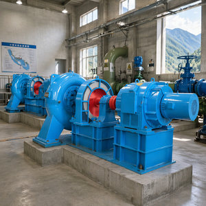 Générateur de turbine hydraulique 50 kW 100 kW, turbine à eau pour générer de l'électricité - Product Image 4