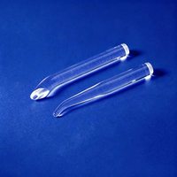 Tige de guidage laser en quartz de silice optique fusionnée de haute pureté 99,99 % JGS2, polie, carrée, sur mesure, OEM