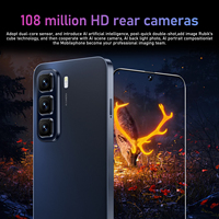 Hot50 Pro Infini 5G Octa Core 108MP LTE Nuevo Teléfono Inteligente Android para Juegos en Inglés