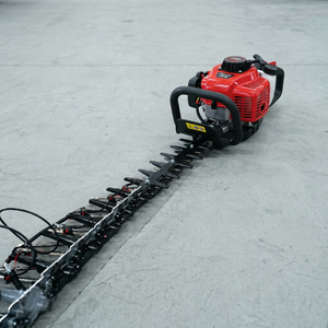 Machine vibrante à béton portable rouge, design compact, équipement de nivellement de sol industriel - Product Image 1