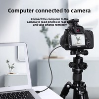 Câble de données Mini-USB en cuivre avec port trapézoïdal et extension de type T pour la charge et le transfert de données des enregistreurs de voiture et des disques durs mobiles