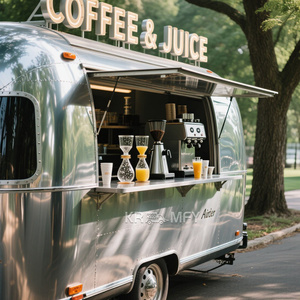 2025 Popular pequeño restaurante móvil Pizza café camiones de comida con equipo para la venta en EE. UU. - Product Image 3