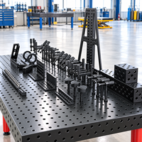 Fixations de soudage D28 D16, table de soudage modulaire, pinces, équerres, goupilles de positionnement et accessoires de fixation