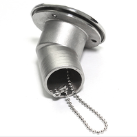 Pièces Marines Best Seller - Remplisseur de Pont Robuste en Acier Inoxydable 316 à 45 Degrés pour Bateau