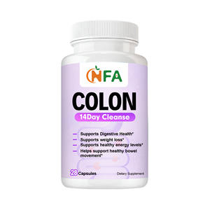 Best Sales Colon 14 Days Cleanse Capsules with Psylium Husk Powder Support Bowel Movements and Nutrient Absorption Capsules - Product Image 1