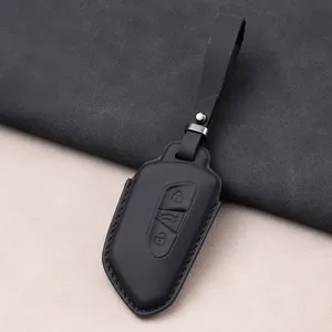 Directly Supplied By The Source Manufacturer To Volkswagen Golf 8/ID.4X/6X/CROZZ Lanjing Genuine Leather Car Key Case