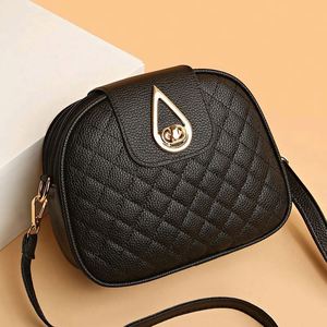 <b>Small</b> Fashion PU Leather Crossbody Bag Stylish Zipper Shoulder <b>Purse</b> for Summer Daily Use Travel Eco-Friendly 1-1.9L Capacity - Product Image 1