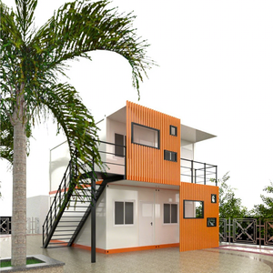 Conteneur modulaire préfabriqué sur mesure, garage, atelier, entrepôt, chalet, bungalow, maison préfabriquée pliable - Product Image 1