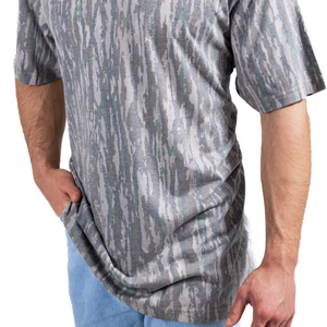 Faded Washed Treatment Resistant Ultra-soft Breathable Comfort Stretch Material <strong>Camouflage</strong> Vintage Short Sleeve Hunting <strong>Shirts</strong> - Product Image 3