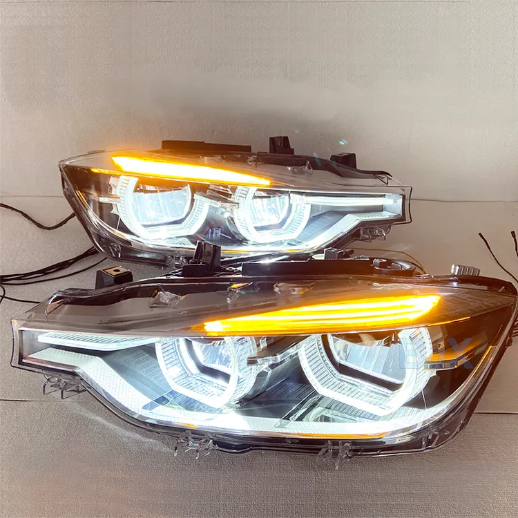 מלא led f30 אורות הרכבה הרכבה מתאים עבור bm (w) f35 f30 lci 3 סדרה 2014-2018 l 63117419633 r 63117419634