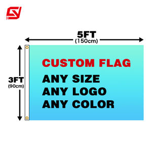 Флаги ускоренной доставки 3x5 Пользовательские Индивидуальные Флаги печати логотипа - Product Image 2