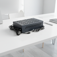 Station de charge USB en aluminium de haute qualité 30/40/50/60 ports 400W 5V/80A Hub 400W Station de charge USB multi-ports 5V 2A