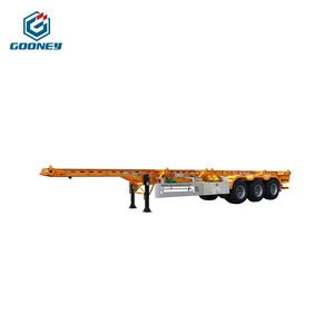 Trung Quốc giá rẻ giá tri trục <span class=keywords><strong>container</strong></span> khung gầm khung Skeleton Trailer bán cho bán - Product Image 1