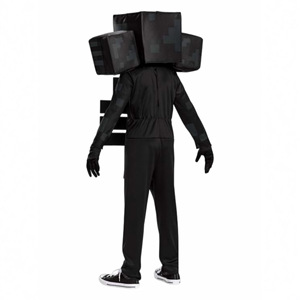 Disfraz Infantil de Esqueleto Wither para Minecraft, Cosplay de Halloween para Niños, Primavera 2025 - Product Image 4