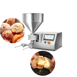 Máquina Comercial Automática de Sobremesa para Rellenar Crema, Mermelada y Otros Productos de Repostería, 220V, Nueva, con Control Táctil, Acero Inoxidable 304 - Product Image 1