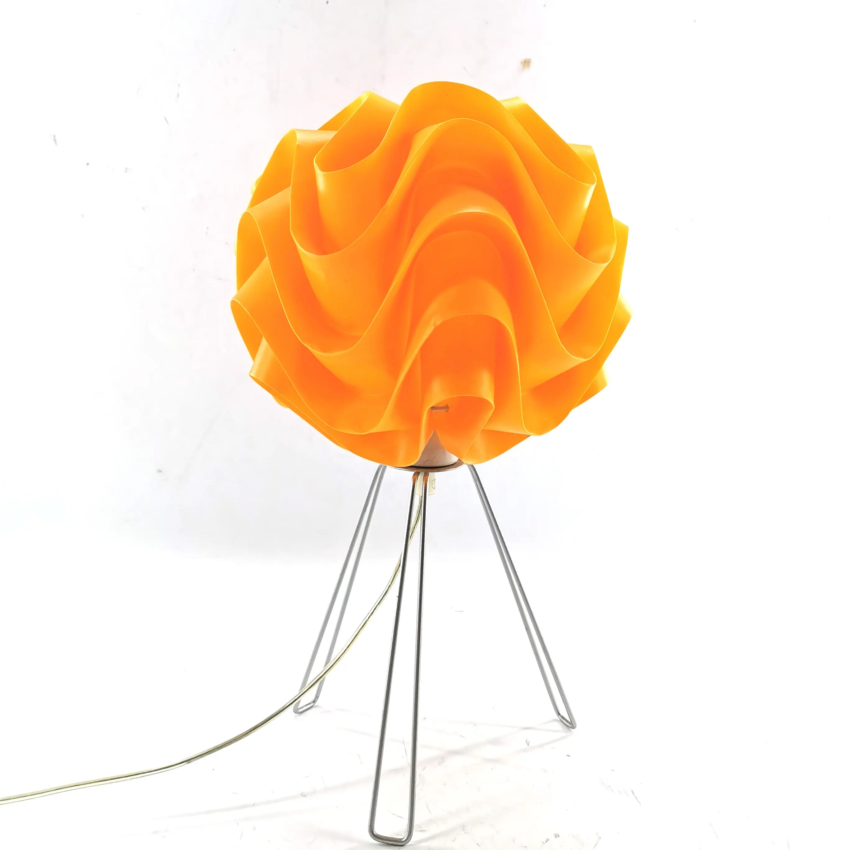 Цветной полипропиленовый цветочный абажур и настольная лампа по заводской цене