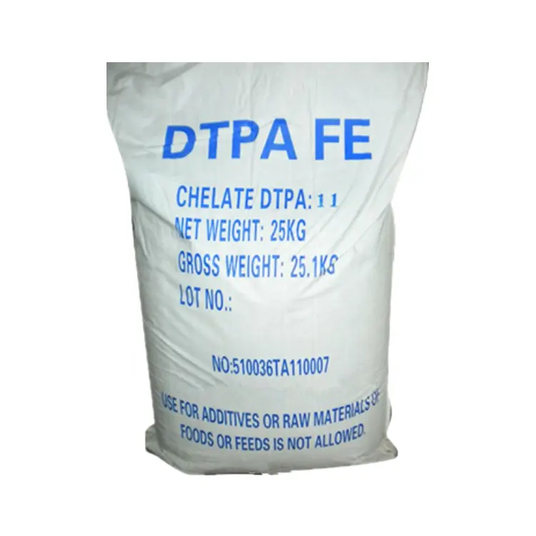 DTPA Fe 11% Organic Fertilizer Chelated Iron Plant Micronutrient Fertilizer