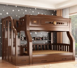 <span class=keywords><strong>Cama</strong></span> litera alta y baja de alta <span class=keywords><strong>calidad</strong></span>, más vendida, para niños, material de protección ambiental, muebles de dormitorio, camas dobles con almacenamiento - Product Image 1