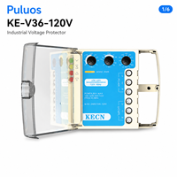 Protecteur de tension industriel Puluos KE-V36-120V avec protection réglable contre les surtensions et les sous-tensions