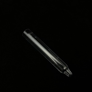 Tianhong 12ml Spiral Top Urine Sediment Test <b>Tube</b> With Cap <b>Plastic</b> Graduated Straight Tip Pointed Bottom - Product Image 2