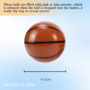 Praxiswitz Geschlecht <span class=keywords><strong>Revea</strong></span> Basketballset Baby Geschlecht Überraschung - Product Image 2