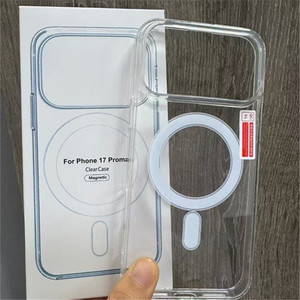 Custodia Trasparente Antishock di Qualità Originale con Ricarica Wireless Magnetica per <span class=keywords><strong>iPhone</strong></span> Serie 17 16 15 14 13 <span class=keywords><strong>12</strong></span> <span class=keywords><strong>Pro</strong></span> Max - Product Image 3