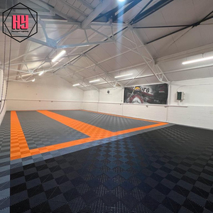 Grille d'épissure en plastique haute résistance Tapis de sol Résistant à l'usure Garage/Atelier/Entrepôt Carreaux à bas <span class=keywords><strong>prix</strong></span> - Product Image 5