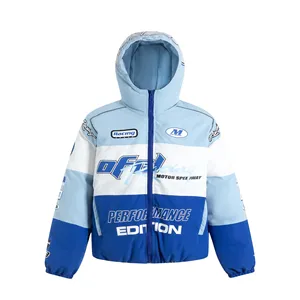 Giacca da Corsa con Cappuccio LAYENNE per Uomo, Multicolore, con Zip, Imbottita, Oversize, Invernale - Product Image 2