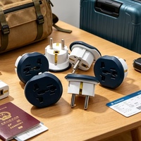 Adaptateur de voyage universel professionnel européen 16A 250V Prise d'extension Schuko Hub de bureau à domicile Hôpital IP20