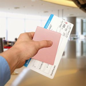 Promotion Cover Portable Men <b>Travel</b> Pu Leather Passport <b>Holder</b> With Custom Logo - Product Image 4
