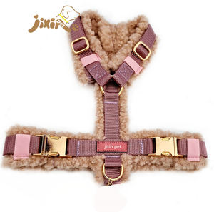 Fábrica Personalizado Personalizado Fácil Caminhada Nenhuma Puxação Pet Dog Sherpa Wool Dog <span class=keywords><strong>Harness</strong></span> - Product Image 2