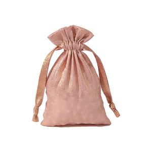 Sac à cordon QIAN LI 10x15cm 15x20cm 20x30cm pour le rangement de bijoux et l'emballage cadeau - Product Image 3