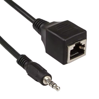 Cable Universal para Videocámara DV AV con Conectores S-Video y RCA, Revestimiento de PVC, Blindaje Trenzado, Longitud Personalizable