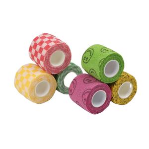 Bandes de résistance élastiques auto-adhésives, bandes élastiques cohésives pour tatouage, bandages imprimés - Product Image 6