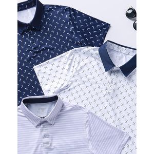Mens Golf Polo Shirt 3-Pack Performance Moisture Wicking Short Sleeve Active Wear For Golfing Sport Outfit - Product Image 3