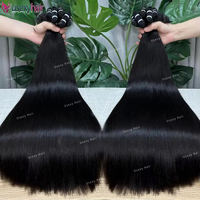 Lots de Cheveux Naturels Lisses Comme des Baguettes, Qualité Supérieure, Certifiés MSDS, Extensions de Cheveux Humains Soyeux 14A – Prix de Gros