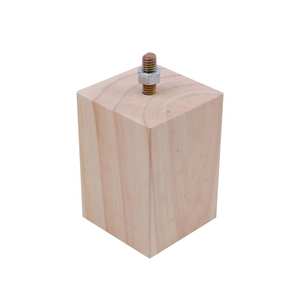 Pied carré en bois de 100 mm F - Product Image 1