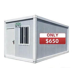 Модульный дом STC 20 футов: роскошный, быстровозводимый, из высококачественных материалов, для кемпинга, разборный контейнерный дом - Product Image 1