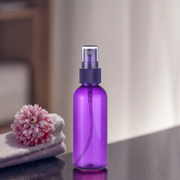 Bouteille de parfum en plastique PET personnalisée 80ml 120ml bouteille de parfum en plastique avec pulvérisateur à brouillard fin